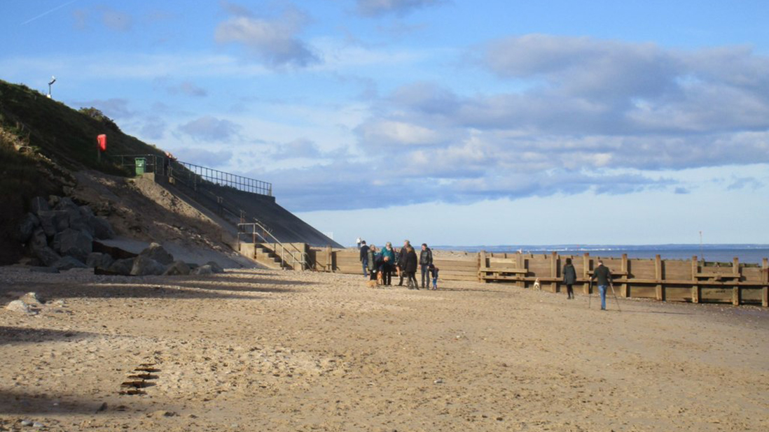 Image of the Hornsea Coast by Jonathan Thacker