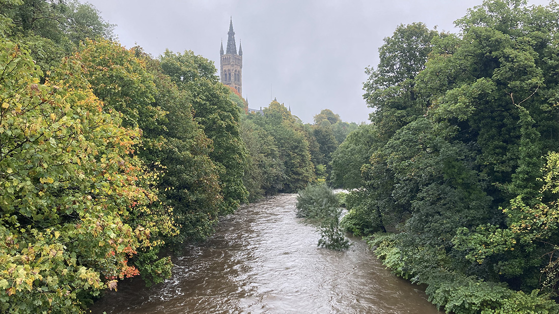 The River Kelvin Glasgow