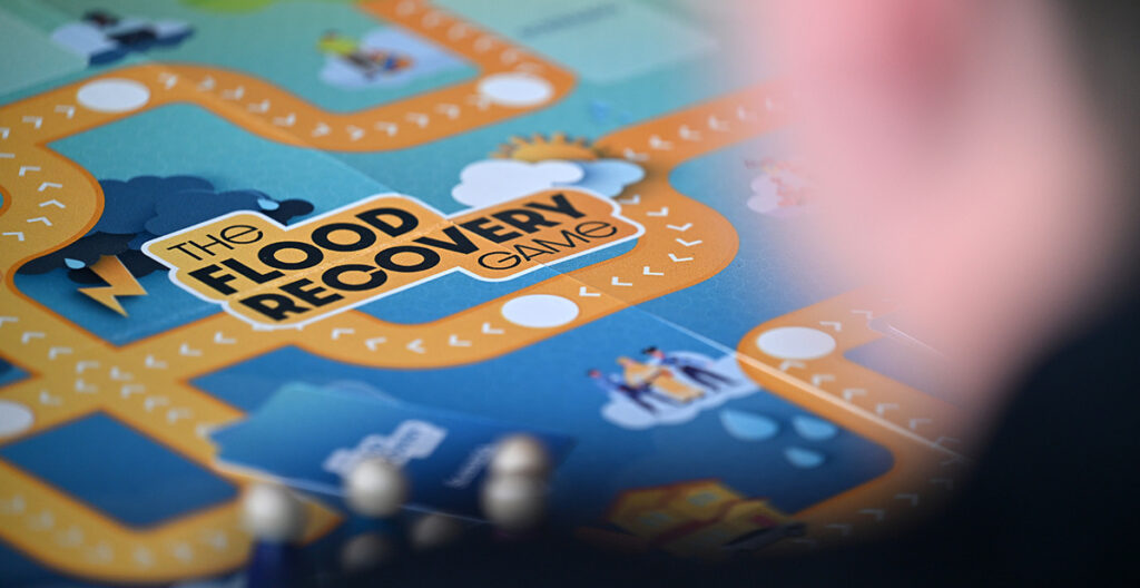 The Flood Recovery Game - a 'Serious Board Game' for participatory workshops